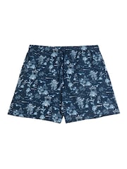 Lyle & Scott Blue Botanical Garden Print Swimshort - Image 1 of 1