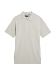 Lyle & Scott Grey Superfine Polo Shirt - Image 1 of 1