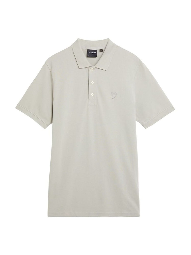Lyle & Scott Grey Superfine Polo Shirt - Image 1 of 1
