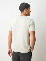 Grau - Lyle & Scott T-Shirt aus Superfein-Baumwolle - Bild 2 von 4