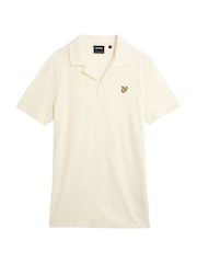 Lyle & Scott Leinen-Poloshirt mit Reverskragen - Bild 5 von 5