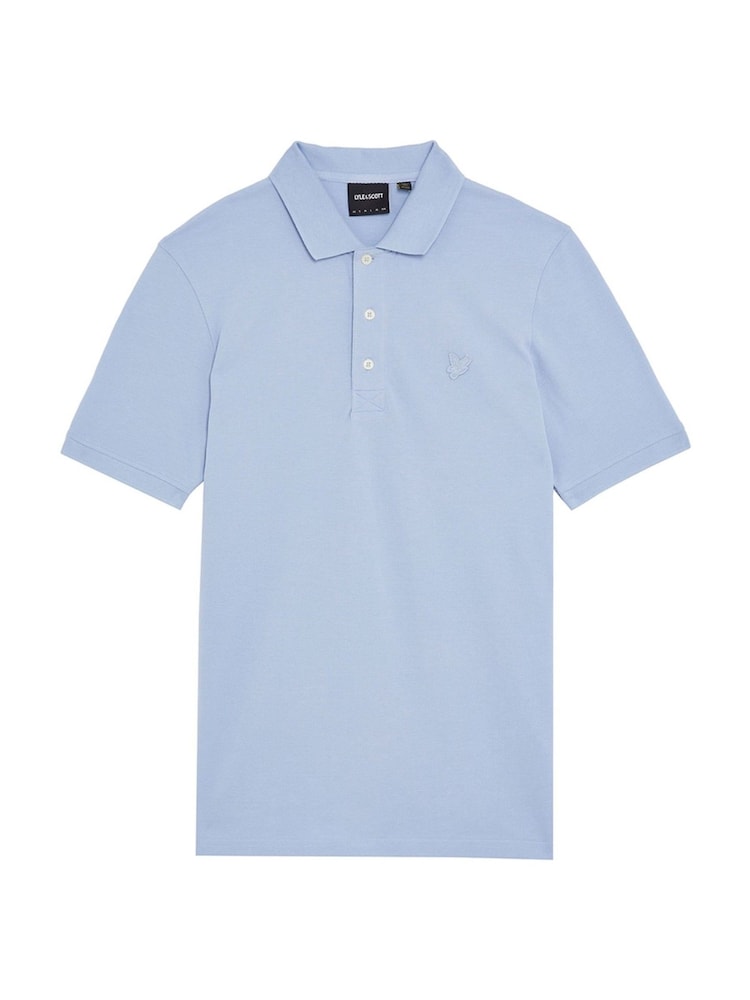 Lyle & Scott Blue Superfine Polo Shirt - Image 1 of 1