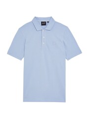 أزرق فاتح - قميص بولو بملمس ناعم للغاية من Lyle & Scott - صورة 5 من 5