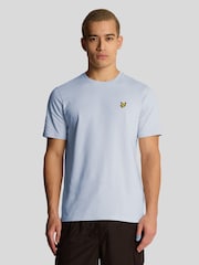 Lyle & Scott Light Blue Plain T-Shirt - Image 1 of 5