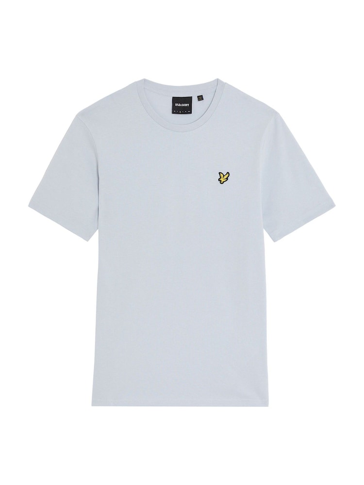 Lyle & Scott Light Blue Plain T-Shirt - Image 5 of 5