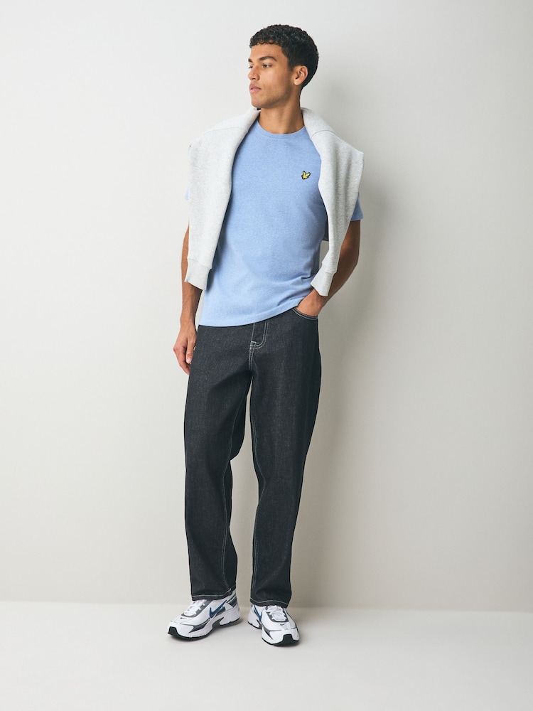 Lyle & Scott Blue Heather T-Shirt - Image 2 of 5 Lyle & Scott Blue Heather T-Shirt - Image 2 of 5