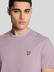 Lyle & Scott Purple Tipped T-shirt - Image 4 of 5