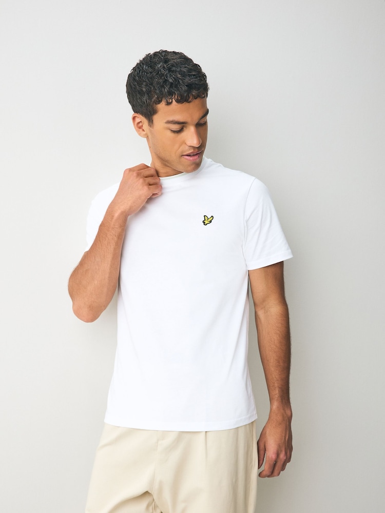 Lyle & Scott White Tipped T-shirt - Image 1 of 5 Lyle & Scott White Tipped T-shirt - Image 1 of 5