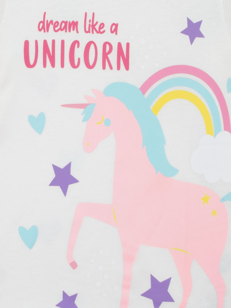 Harry Bear Pink Unicorn Pyjamas And Dressing Gown Set - Image 11 of 11