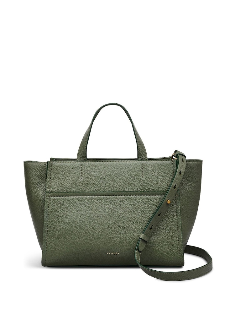Radley London Green Oak Street Small Ziptop Cross-Body Bag - Image 1 of 5