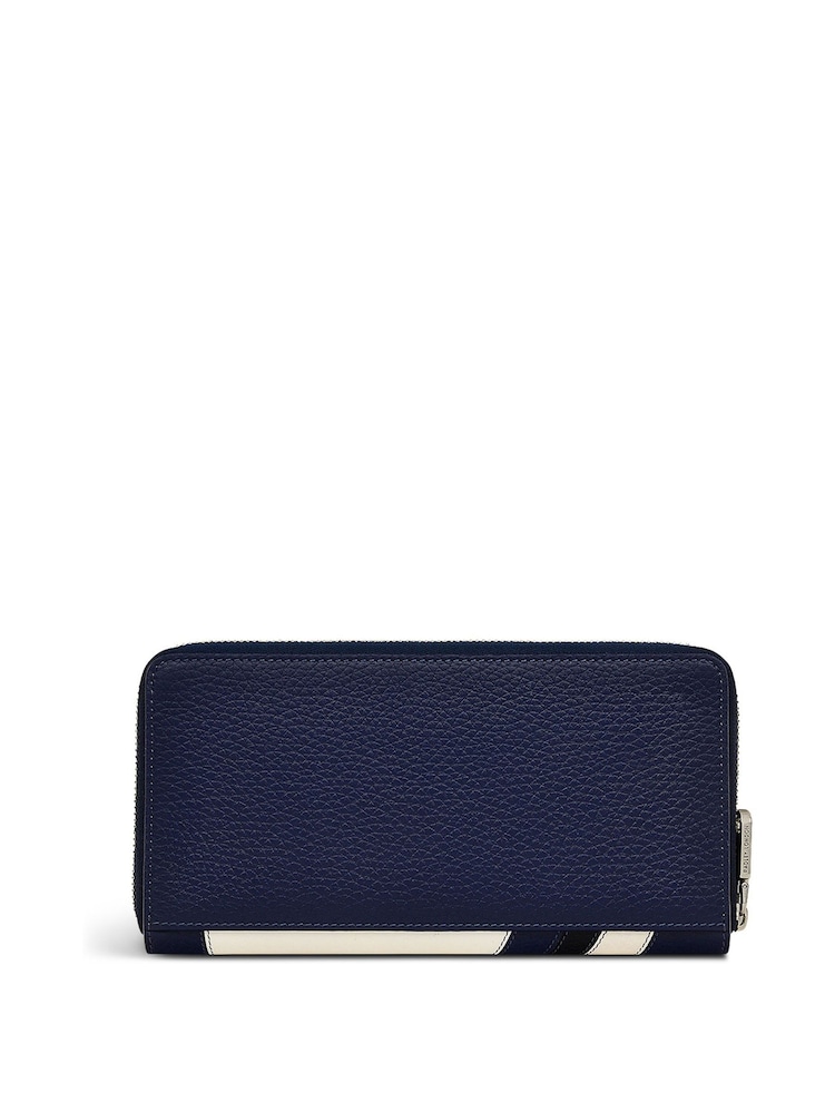 Radley London Blue Mountain Wanderer Zip Around Matinee Winter Purse - Image 2 of 3