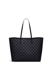 Radley Large Southwell Gardens Geo Open Top Black Tote Bag - Image 1 of 5