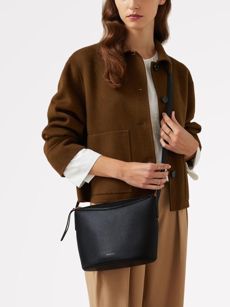 Negro - Radley Small The Kensal Zip Top Cross-Body Bag - Imagen 5 de 5
