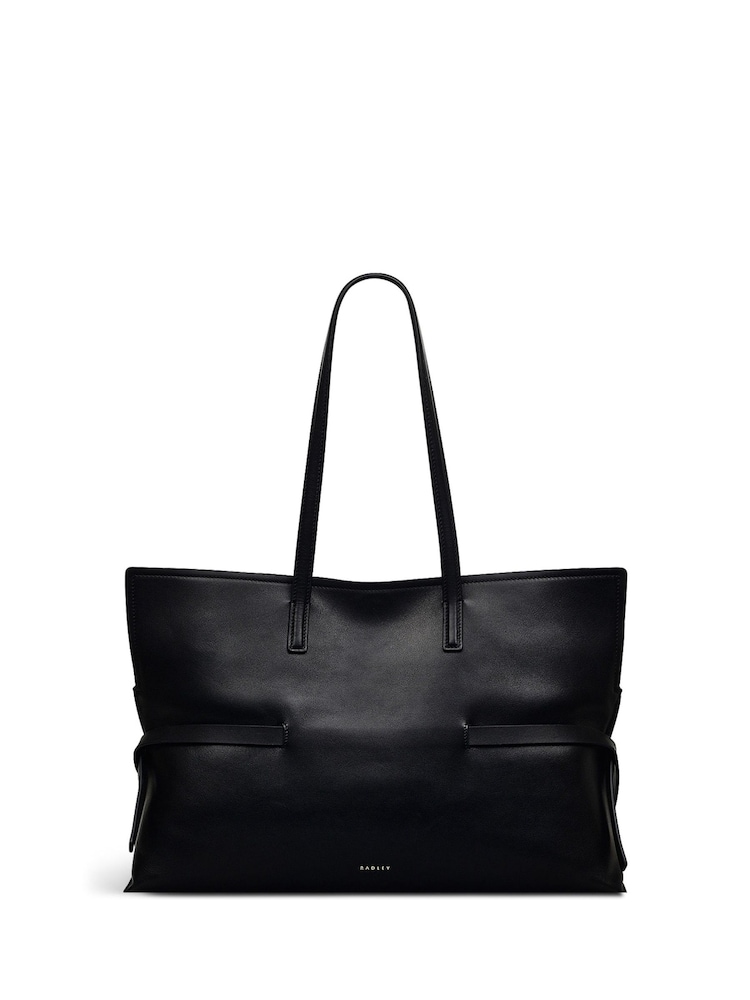 Radley Medium Fleet Street Open Black Tote Bag - Image 1 of 5