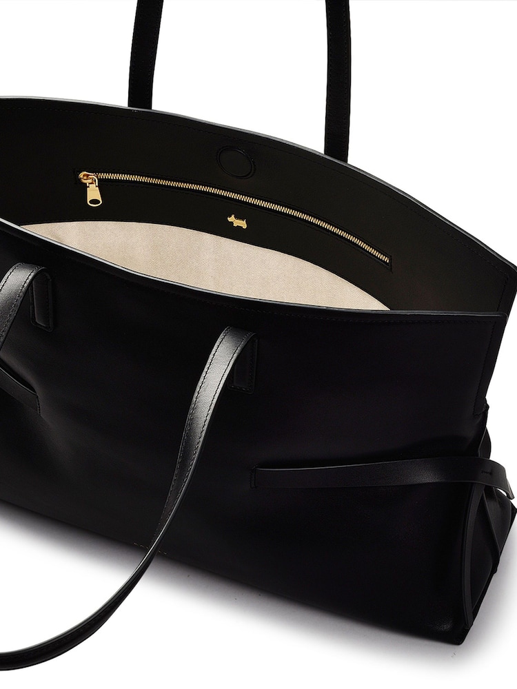 Radley Medium Fleet Street Open Black Tote Bag - Image 4 of 5