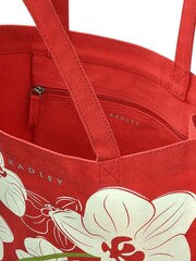 Radley London Red Lunar New Year Open Top Tote Bag - Image 3 of 4
