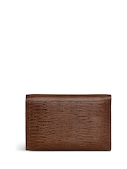 Radley London Oak Street Faux Lizard Flapover Brown Purse - Image 2 of 4