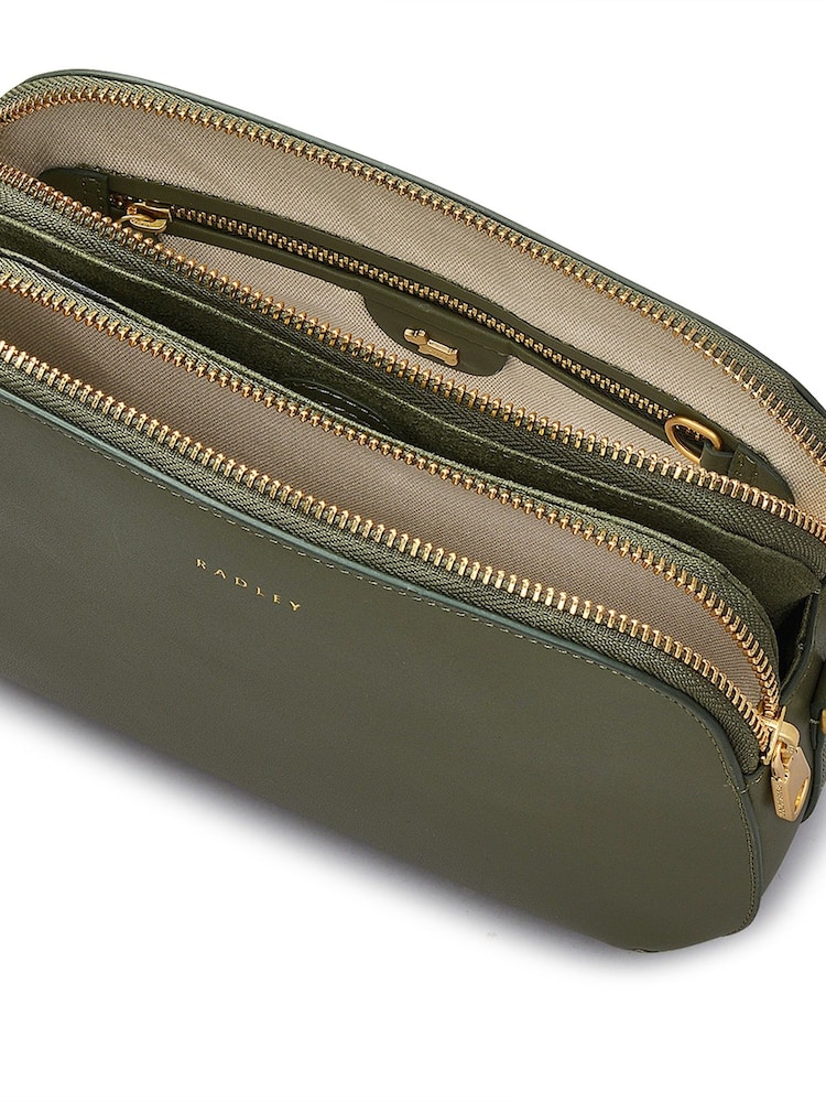 Radley Medium Green Westwell Lane Zip Top Cross-Body Bag - صورة 4 من 4
