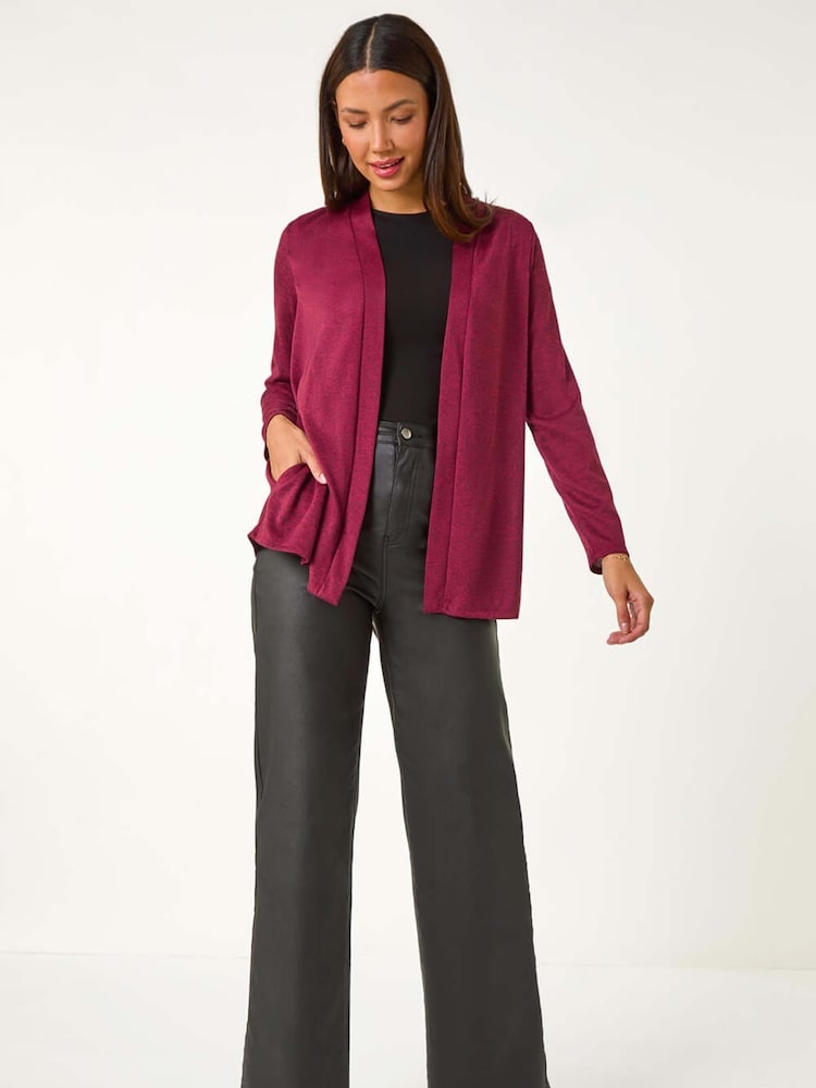Roman Red Soft Knit Cardigan - Image 1 of 6
