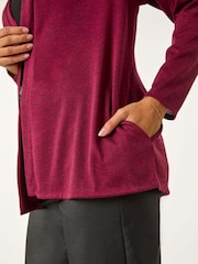 Roman Red Soft Knit Cardigan - Image 6 of 6