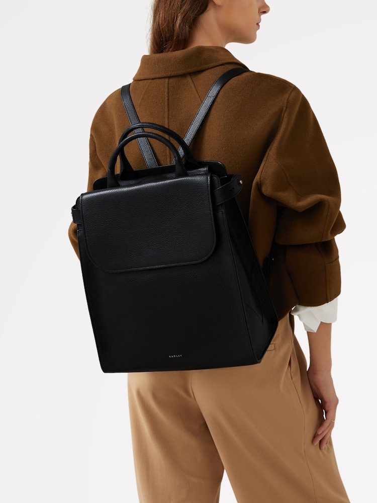 Radley London The Rathbone Medium Open Top Grab Black Bag - Image 5 of 5