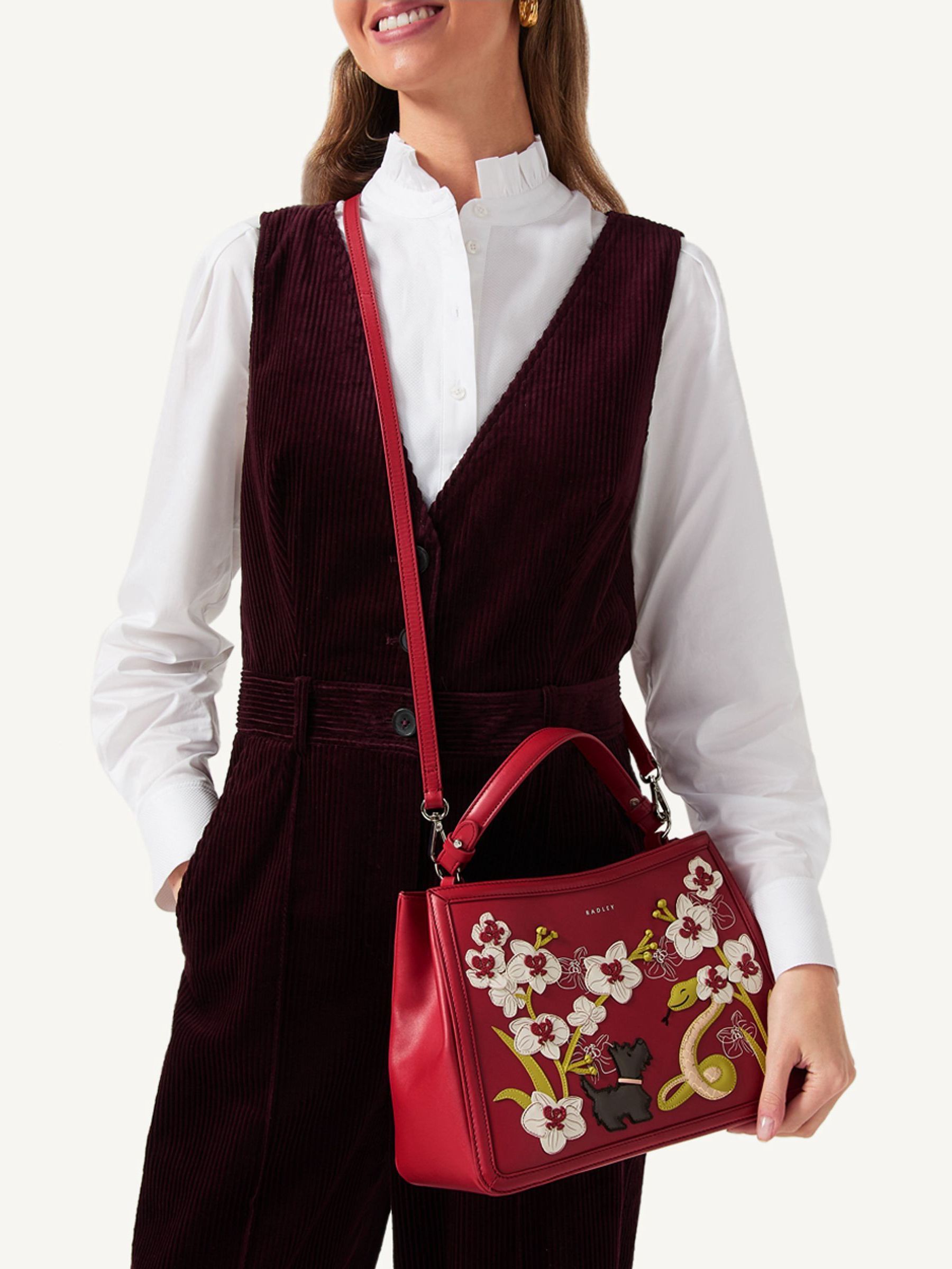 Buy Radley London Red London Medium Lunar New Year Ziptop Grab