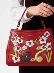 Radley London Medium Lunar New Year Ziptop Grab - Image 6 of 6