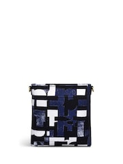 Bolsa Radley small Southwell Gardens Abstract Geo Cross-body Bag com zíper - Imagem 1 de 5