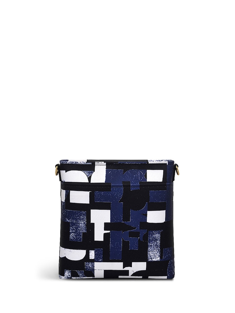 Bolsa Radley small Southwell Gardens Abstract Geo Cross-body Bag com zíper - Imagem 1 de 5