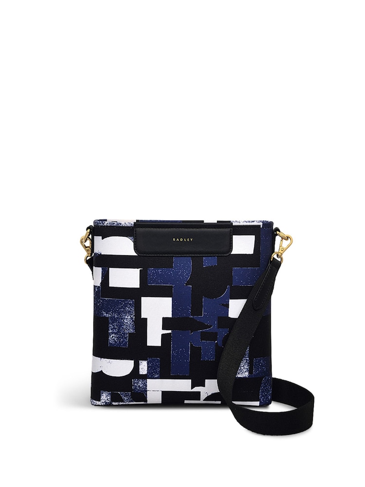 Bolsa Radley small Southwell Gardens Abstract Geo Cross-body Bag com zíper - Imagem 2 de 5