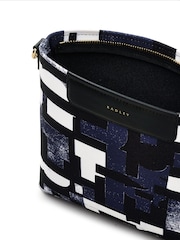 Bolsa Radley small Southwell Gardens Abstract Geo Cross-body Bag com zíper - Imagem 3 de 5