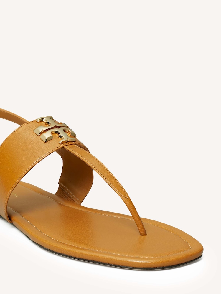 Tory Burch Gold Eleanor Sandals - Image 4 of 4