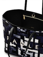 Radley Large Southwell Gardens Abstract Geo Open Top Tote Bag - Image 4 of 5