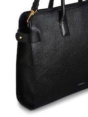 Radley Large The Rathbone Laptop Grab Black Bag - Image 3 of 5