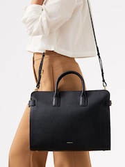 Radley Large The Rathbone Laptop Grab Black Bag - Image 5 of 5