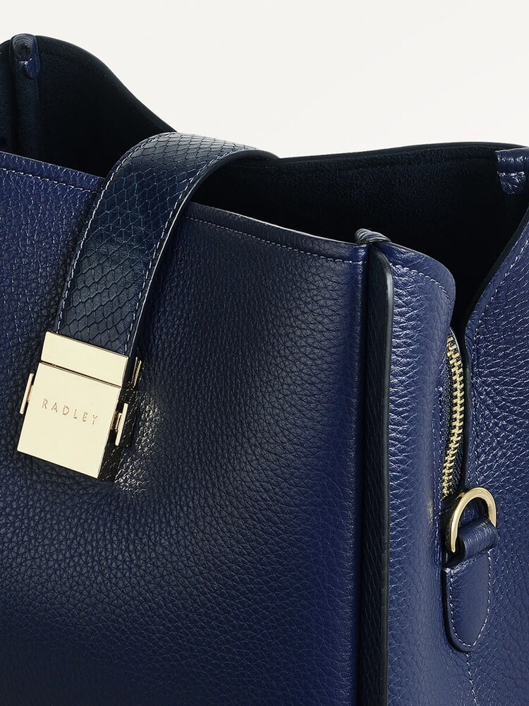 Radley London Sloane Street Faux Snake Medium Ziptop Cross-Body Bag - Image 5 of 5