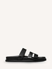 Tory Burch Black Ines Sport Slides - Image 2 of 4