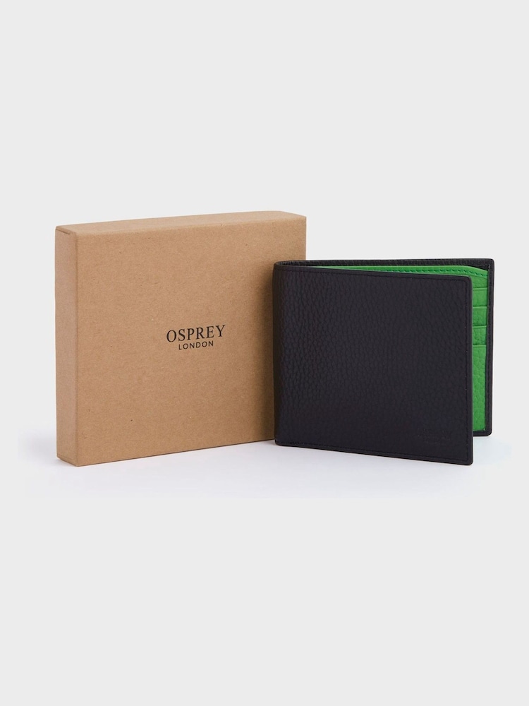 Osprey London Red The Colourblock Leather Wallet - Image 1 of 6