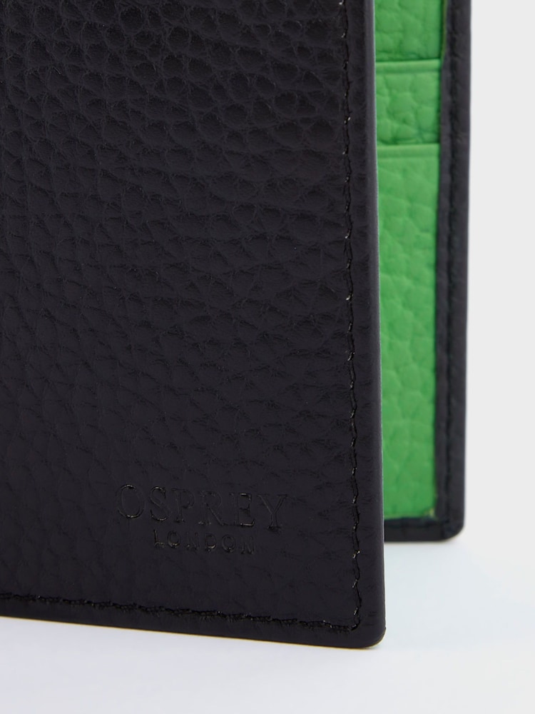 Osprey London Red The Colourblock Leather Wallet - Image 6 of 6