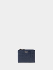 OSPREY LONDON The Buckley Leather 3/4 Zip Around Black Purse - Image 1 of 5