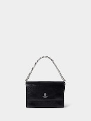 OSPREY LONDON The Chunky Chain Mini Leather Clutch - Image 1 of 6