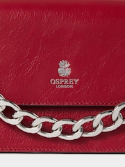 OSPREY LONDON The Chunky Chain Mini Leather Clutch - Image 6 of 6