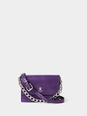 OSPREY LONDON The Chunky Chain Mini Leather Clutch - Image 2 of 6