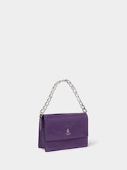 OSPREY LONDON The Chunky Chain Mini Leather Clutch - Image 3 of 6