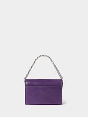 OSPREY LONDON The Chunky Chain Mini Leather Clutch - Image 5 of 6
