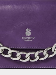 OSPREY LONDON The Chunky Chain Mini Leather Clutch - Image 6 of 6