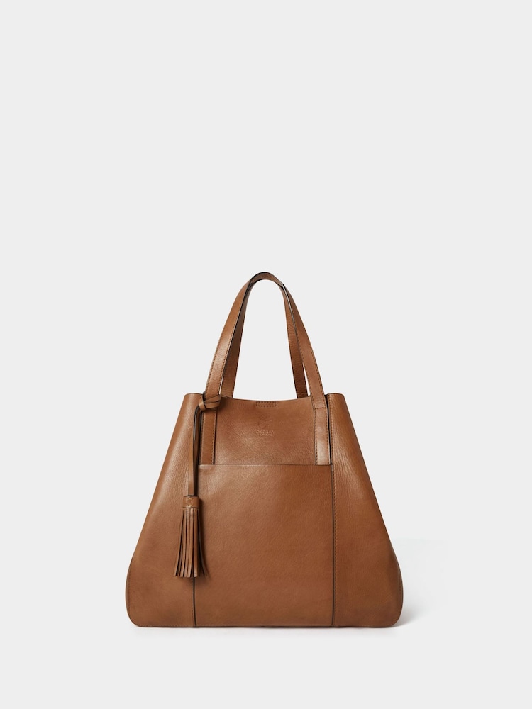 Osprey London The Santa Fe Small Leather Tote - Image 2 of 6