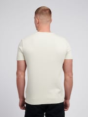 U.S. Polo Assn. Cream Mens Double Horsemen Statement T-Shirt - Image 4 of 4