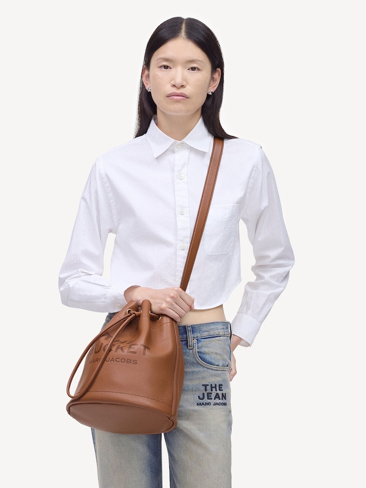 Marc Jacobs Brown The Shoulder Bucket - Image 2 of 8