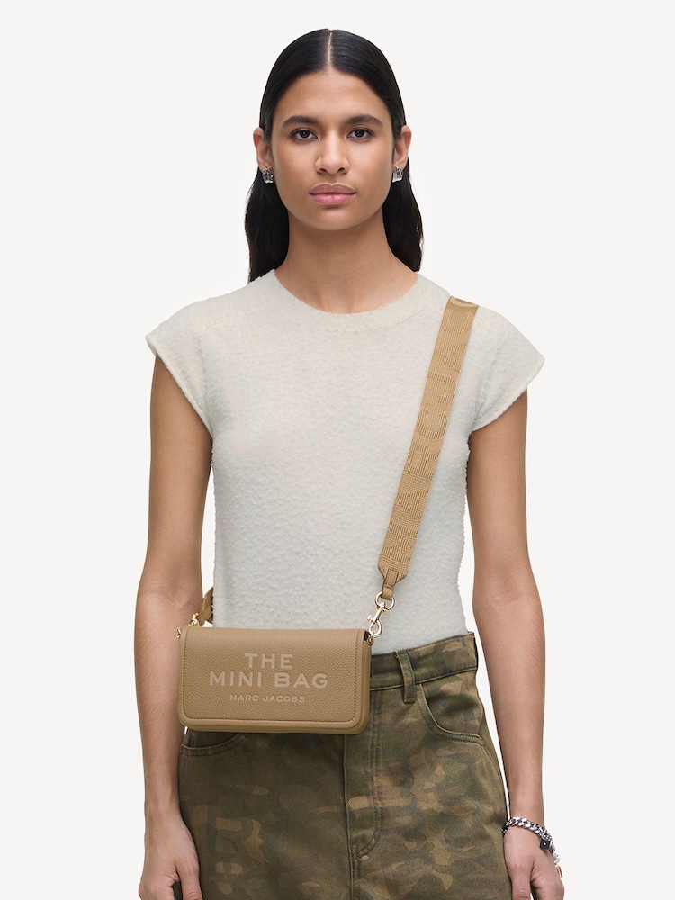 Marc Jacobs Brown The Mini Bag - Image 2 of 8